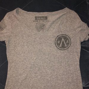 RAA Logo Scoop Neck T Shirt